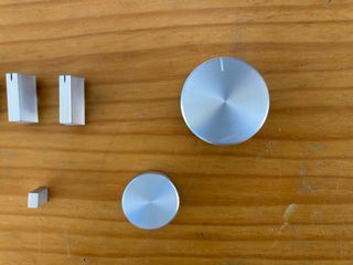 Botonera amplificador Yamaha plata