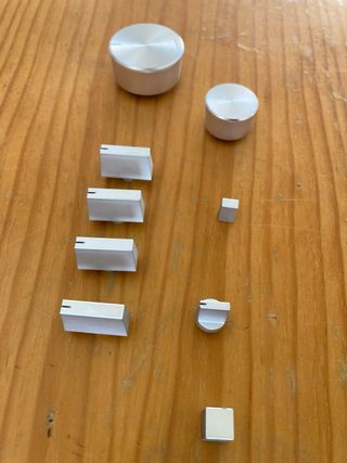 Botonera amplificador Yamaha plata