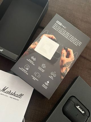 Auriculares Marshall Motif A.N.C. Negro