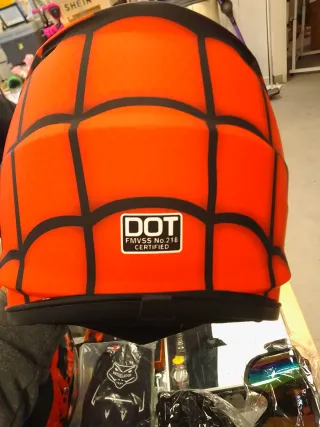 Casco Motocross Spiderman