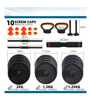 Pesas Multiusos 20kg