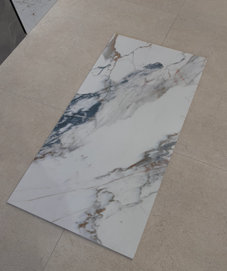 Porcelánico efecto mármol  60 x 120 cm