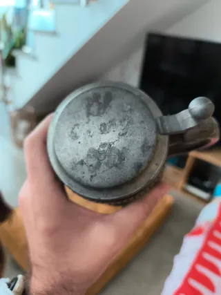 6 Jarras Cerveza Alemana Vintage