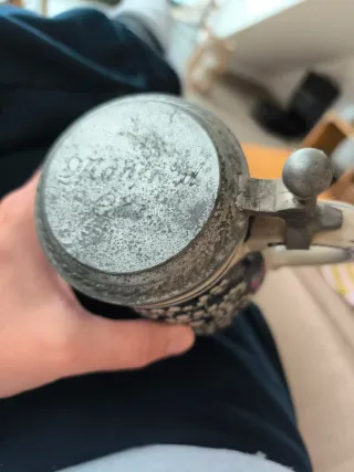 6 Jarras Cerveza Alemana Vintage