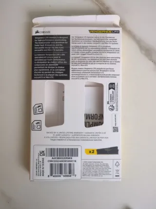 Memoria RAM Corsair Vengeance LPX DDR4 2x16GB 32GB