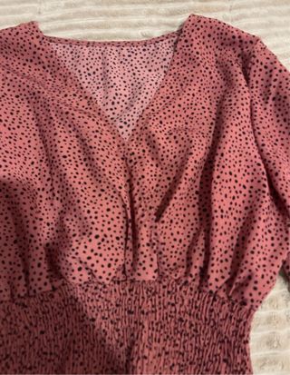 Blusa Shein rosa talla única