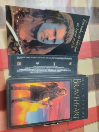 VHS Braveheart Mel Gibson Español