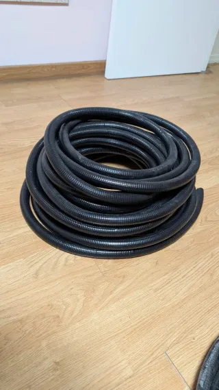 Tubo Corrugado Fortplas 25mm Negro