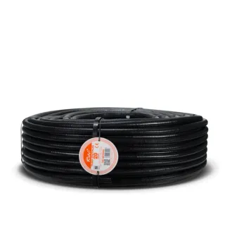 Tubo Corrugado Fortplas 25mm Negro