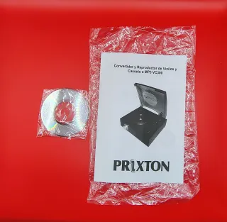 Convertidor y Reproductor de vinilos y casette