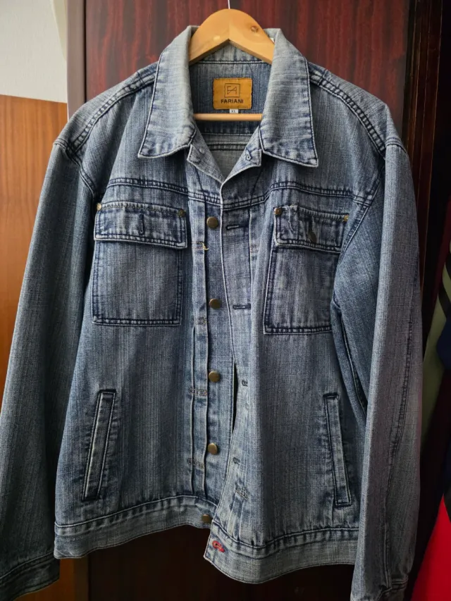 Chaqueta Vaquera FARIANI Azul Talla XXL
