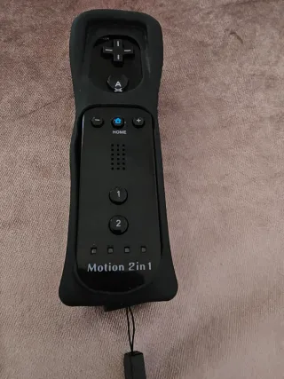 Mando Wii Nintendo con luces azules