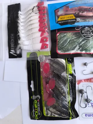 Vinilos pesca spinning casting