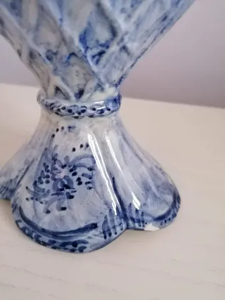 Vaso biansato maiolica Albisola