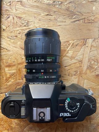Cámara Analógica Pentax P30n Negra