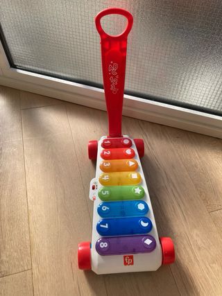 Xilófono Fisher Price con números y formas