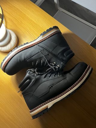 Botas de invierno azul marino