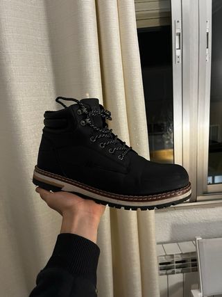 Botas de invierno azul marino