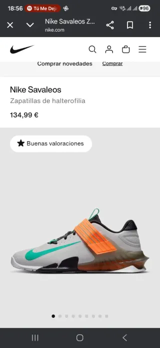 Nike Savaleos Zapatillas Powerlifting