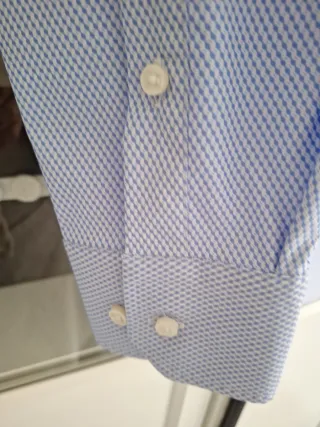Camisa Boss Azul Nueva con Etiqueta
