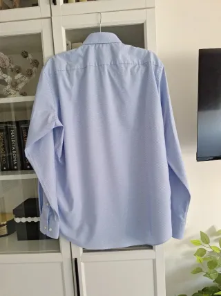 Camisa Boss Azul Nueva con Etiqueta