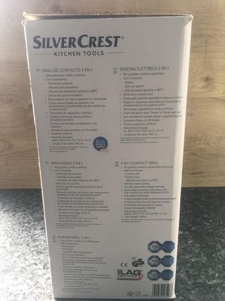Silver Crest Grill de Contacto 3 en 1