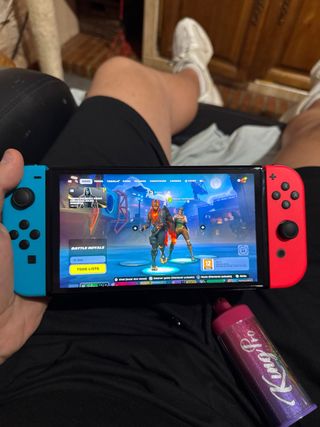 Nintendo Switch OLED Blu/Rosso