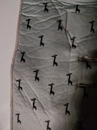 Protector para silla de paseo con jirafas