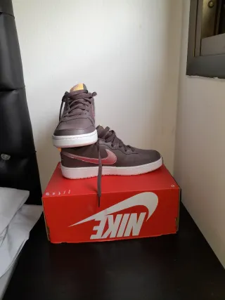 Nike Bambas Talla 38.5 Marrón Rosa