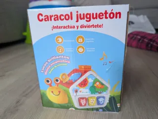 Juguete Caracol Interactivo Bilingüe Español Inglé
