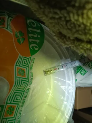 500 Platos Hondos Plástico Elite