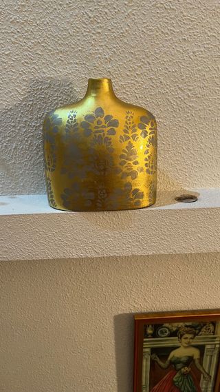 Juego Bandejas Decorativas Doradas y Grises