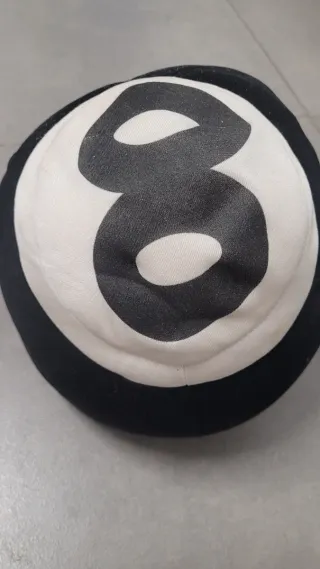 Cojín Bola 8 Decorativo