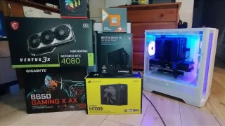 PC Gamer RTX 4080 7800X3D 64GB DDR5