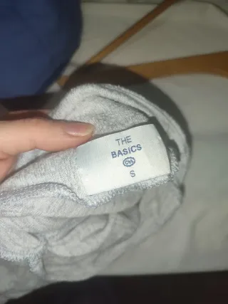 Jersey fino gris cuello alto