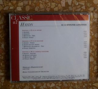 Haydn Sinfonie Londinesi CD 2 Classic Voice