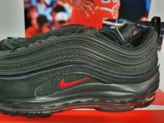 Nike Air Max 97 Talla 41 Negro Rojo