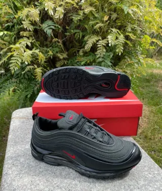 Nike Air Max 97 Talla 38 Negro/Rojo