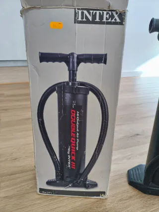 Inflador Hi-Output Double Quick III INTEX