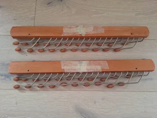 Set 2 Portacravatte Valdomo Legno