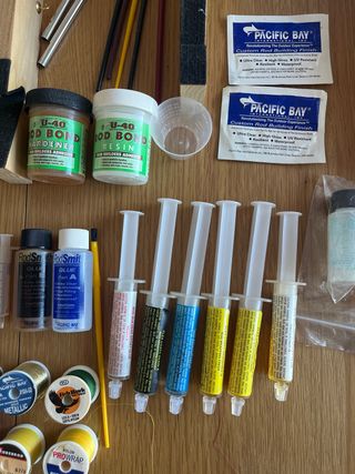 Kit Montaje y Reparación Cañas Pesca