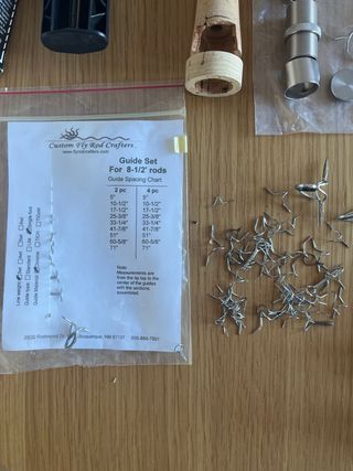 Kit Montaje y Reparación Cañas Pesca