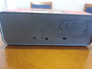 Altavoz Bluetooth Rojo y Negro