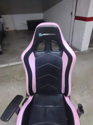 Sedia Gaming Newskill Nero e Rosa