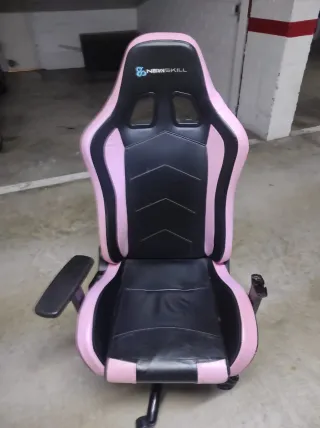 Sedia Gaming Newskill Nero e Rosa