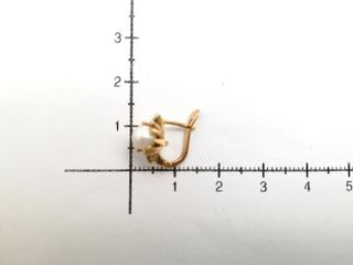 Pendientes de Oro 18 K 3.4 gr. de segunda mano