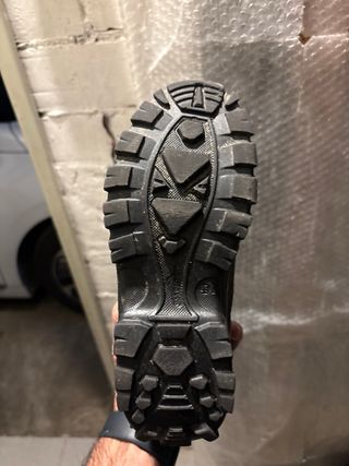 Botas montaña niño Quechua beige/gris