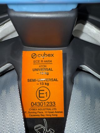 Silla coche Cybex Gold Line Isofix