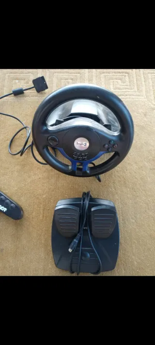 PS2 Mandos, Volante, 2 Guitarras