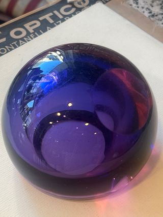 Cenicero Murano Sommerso Mid Century